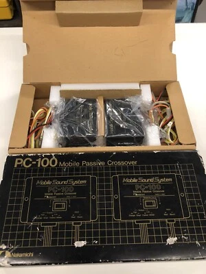 NUEVO CROSSOVER PASIVO 2 VÍAS MÓVIL NAKAMICHI PC-100 Foto 1 de 4
