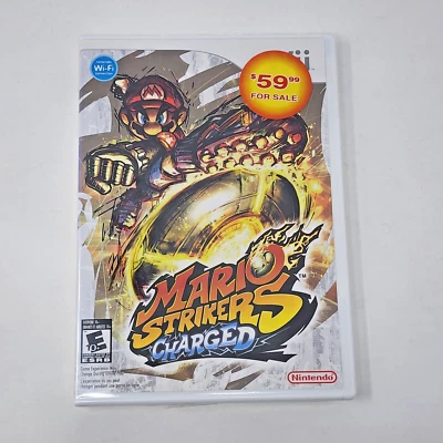 Mario Strikers Charged (Nintendo Wii, 2007) BRAND NEW FACTORY SEALED - Image 1 of 4