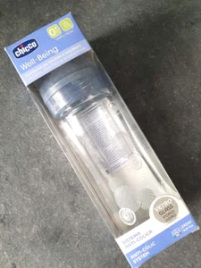 Chicco Baby Bottle 0+ month glass bottle 240ml anti colic system made in Italy - Picture 1 of 3