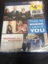 This Is Where I Leave You Blu-ray + DVD Set (No Digital) Brand New In Wrap! BB