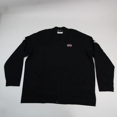 Mississippi State Bulldogs adidas Climalite Jacket Men's Black New Cover