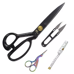 BIHRTC Sewing Scissors Stork Scissors for Fabric Scissors Heavy Duty Stainles... - Picture 1 of 7