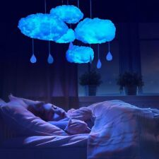 LED Night Light Hanging Lamp Cotton Cloud Shape Light DIY Handmade Material