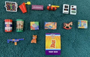 Worlds Smallest MICRO TOY BOX Series 1 - Lot of 14 Toys plus Sticker! - Bild 1 von 1
