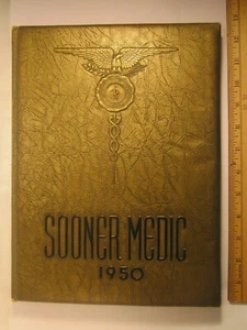 Yearbook SOONER MEDIC 1950 Norman, Oklahoma [Z30] - Imagen 1 de 9
