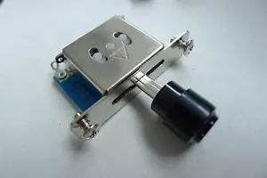 Guitarra de importación con interruptor de palanca de hoja de 5 vías tipo cañón perno negro ajuste - Imagen 1 de 3