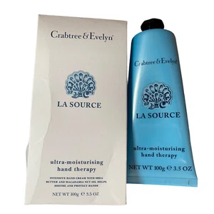 Crabtree & Evelyn LA SOURCE terapia de manos ultra hidratante 3,5 oz - Imagen 1 de 3