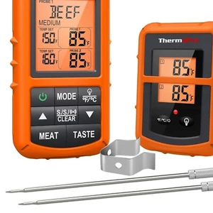 500FT Wireless Digital Meat Thermometer with Dual Probes for Perfect Cooking - Picture 1 of 11