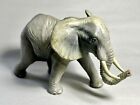 Figurine éléphant d'Afrique vintage Safari Ltd 1996 gris grande 7 x 4" - d'occasion