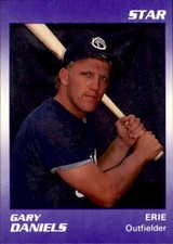 1990 Erie Sailors Star #5 Gary Daniels Pleasanton California CA Baseball Card