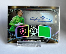 Marc Andre Ter Stegen 040/250 Car Patch UEFA Museum 2021-22 Topps FC Barcelona