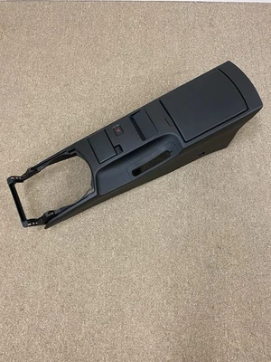 DAMAGED! 2003-05 Nissan 350z M/T Center Console Black With Cup Holders - Image 1 of 4