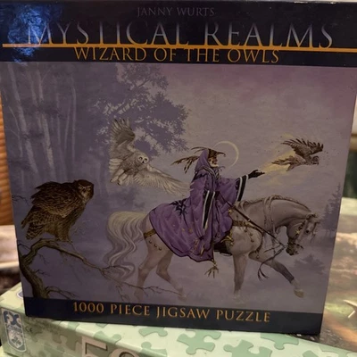 Wizard of The Owls by Janny Wurts 1000 Piece Puzzle 20" x 27" Brand New - Image 1 of 3