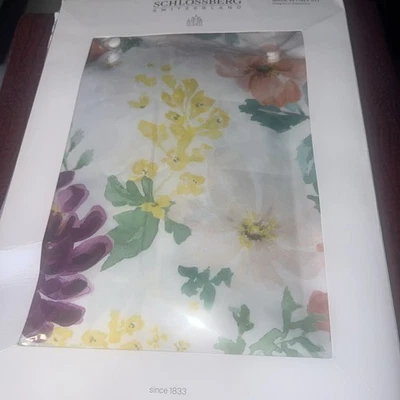 Schlossberg Queen Duvet Cover Flora Satin Noblesse Floral New - Image 1 of 3