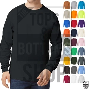Gildan Unisex Ultra Cotton Langarm Uni Basic T-Shirt 2400 - Bild 1 von 57