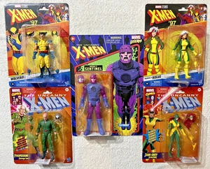 MARVEL LEGENDS X-MEN 5ER SET SENTINEL ROGUE WOLVERINE JEANS GREY PROFESSOR X NEU - Bild 1 von 10