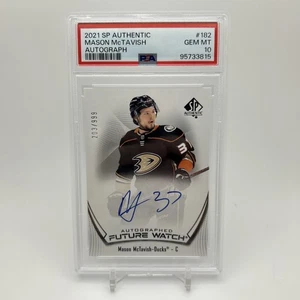 Reloj Future SP 2021/999 Mason McTavish PSA 10 GEM MT Rookie automático radiocontrol - Imagen 1 de 2