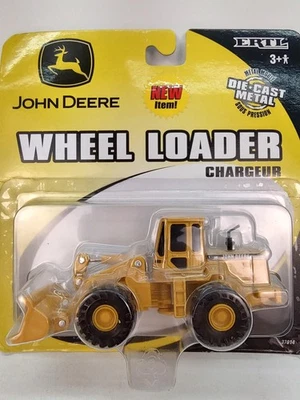 John Deere Wheel Loader Die-Cast Metal Toy Ertl 37014 New Construction Vehicle - Image 1 of 4