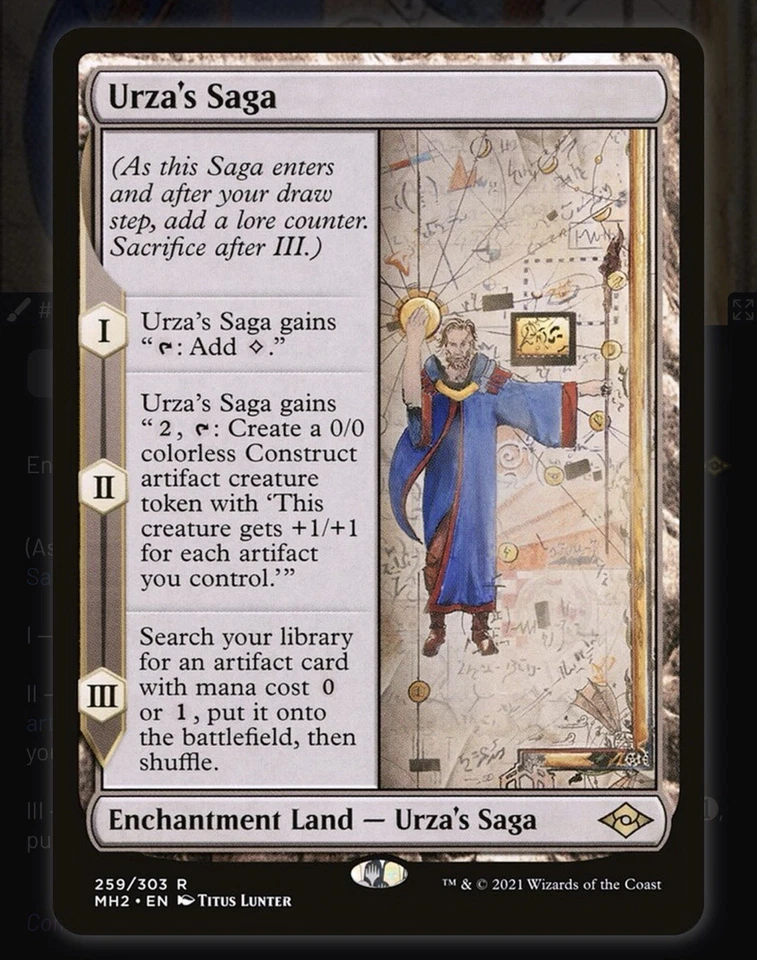 Urza's Saga Modern Horizons 2 Regular Near Mint - Image 1 of 1