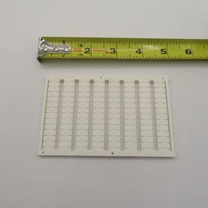 Eaton - Cutler Hammer XBMUCTM5 TERMINAL BLOCK MARKER CARD - BLUEMARK - 5MM - Picture 1 of 3