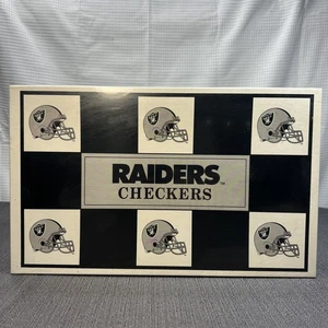 Vintage Big League Oakland Raiders NFL Checkers Game 1993 Board Game Sealed - Picture 1 of 6