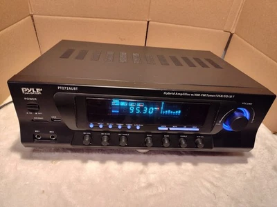 Pyle 300W Stereo Amplifier USB/SD,Bluetooth,AMFM Tuner PT272AUB, Tested✓ - Image 1 of 4