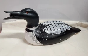 Vintage Sarah Heberling Holzköder Loon aus dem Entenladen - Bild 1 von 10