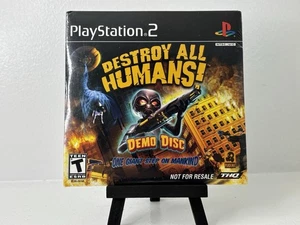 Destroy All Humans Playstation 2 Demo Disc PS2 Brand New Factory Sealed - Picture 1 of 2