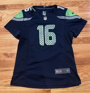 Seattle Seahawks Stitched Jersey Tyler Lockett #16 Youth Boys XL NFL Blue Nike - Picture 1 of 6