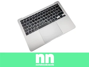 MacBook Air 13" 2020 A2179 Carcasa superior Reposamanos Teclado alemán Gris - Imagen 1 de 8
