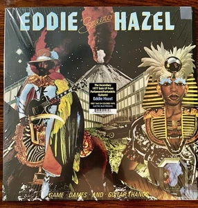 Game, Dames and Guitar Thangs by Eddie Hazel Parliament Funkadelic Blue Vinyl LP - Picture 1 of 5
