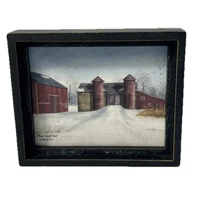 Bucks County Farm Billy Jacobs miniatura impresión enmarcada granero 5 X 4” granja - Imagen 1 de 5
