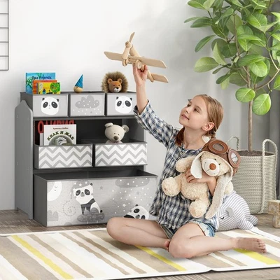 Kids Toy Storage Organizer Kids Storage Shelf - Image 1 of 4