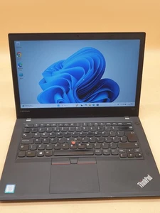Lenovo ThinkPad T470 14" i5-6300U 2.4GHZ 8GB RAM 256GB SSD WIN 11 PRO ,SL16 - Picture 1 of 16
