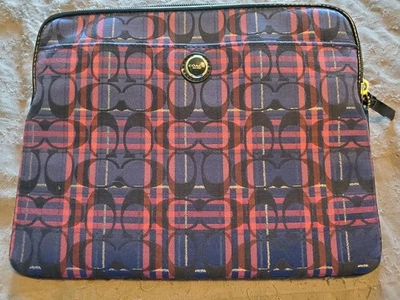 Funda para tablet COACH Poppy Plaid Ipad 11x9 Foto 1 de 4