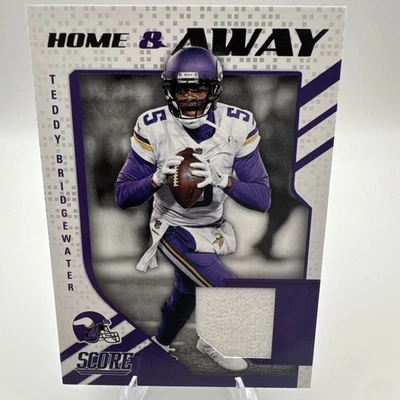 2018 Score - Home and Away Teddy Bridgewater #6 (MEM) - Image 1 of 2
