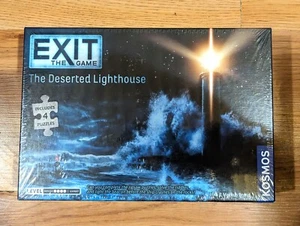 EXIT The Game The Deserted Lighthouse Board Game w 4 Puzzles at Home Escape Room - Picture 1 of 15