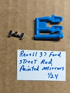 REVELL 37 FORD STREET ROD PAINTED SIDE MIRRORS NEW! 1/24 - Picture 1 of 1