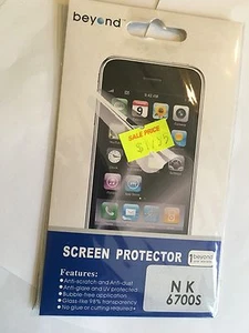 Nokia 6700S Screen Guard Protector inClear XSCP-NOK6700S Brand New & Sealed pack - Picture 1 of 6