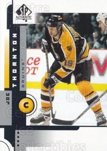 2001-02 SP Authentic #6 Joe Thornton - Picture 1 of 1