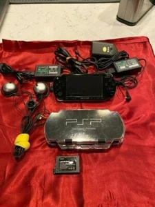 ✅🔥Sony PSP 2001 BUNDLE MANY EXTRAS - TESTED (READ DESCRIPTION + SCREENSHOTS)🔥✅ - Picture 1 of 12