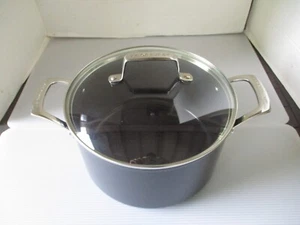 Le Creuset Essential Non-stick Ceramic Stockpot with Glass Lid, 6.3 qt. - Picture 1 of 4