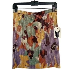 NWT Eve Gravel Cambodian Gloden Flower Skirt Sz S - Picture 1 of 7