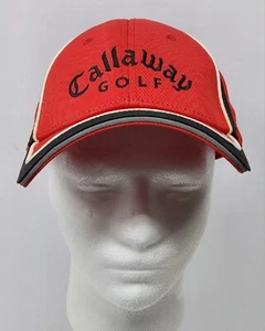 CALLAWAY Golf X Series Hat Red Black White Embroidered Cap One Size Fits Most - Picture 1 of 10