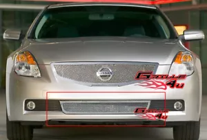 Fits Nissan Altima Bumper Stainless Mesh Grille Insert 07-09 - Picture 1 of 2