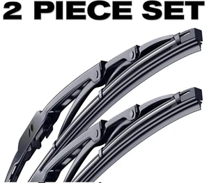 BOSCH Wiper Blades Direct Connect Size 24 & 18 - Front Left and Right Set, New - Picture 1 of 3