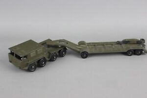 Soviet Army Trailer Rocket Launcher Tractor Military metal toy car USSR cccp
