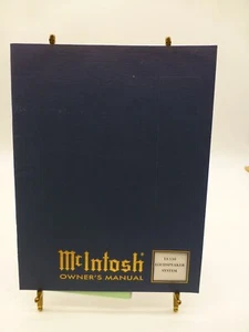 McIntosh LS330 Loudspeaker System ORIGINAL Owner’s Manual - Picture 1 of 4
