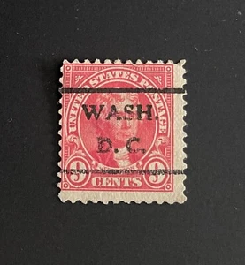 Washington, D.C. Type L-4E Precancel - 9 cents Jefferson - U.S. #561 - DC - Picture 1 of 1