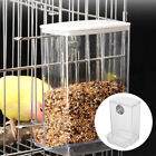  Bird Feeder Box Bird Feeding Holder Automatic Splash-proof Feeder Pet Bird Food
